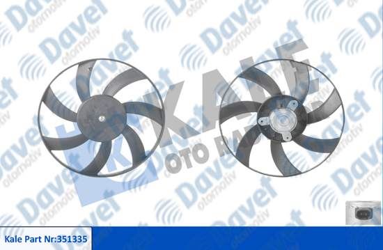 KALE 351335 Fan Motoru Renault Clio Ii Symbol 1.2/1.4/1.6 16v 1.5dci 1.9d/Td 98> (120w 12v)